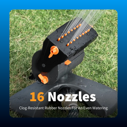 Automatic Rotating Lawn Sprinkler with Heavy Base