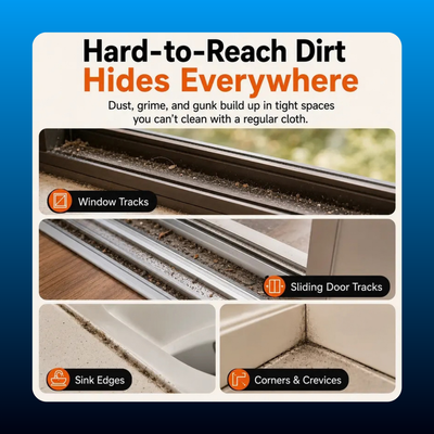 Window Track Cleaner Kit