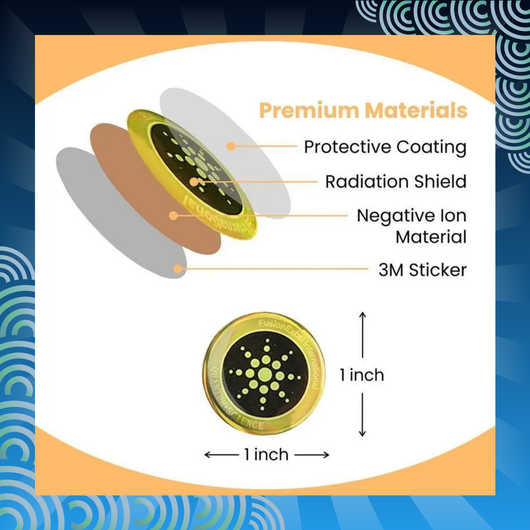 EMF Multi-Device Protective Stickers