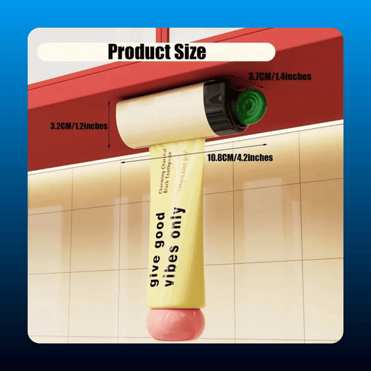 Wall Mounted Magnetic Toothpaste Squeezer