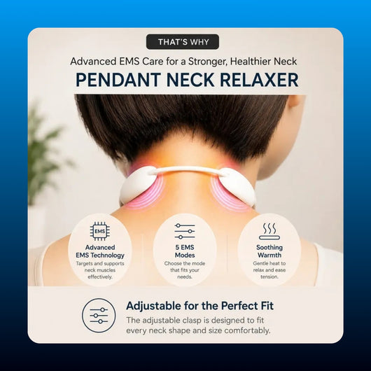 EMS Neck Stimulator with Heat