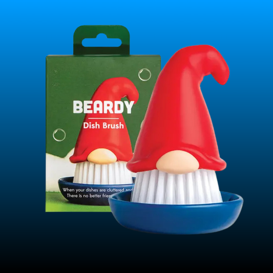 Mushroom Gnome Beardy Dish Brush