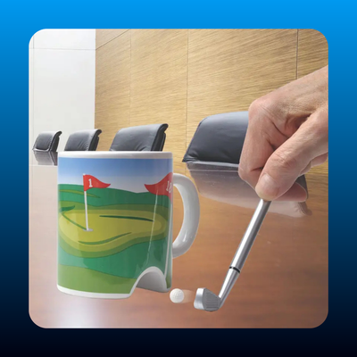 Mini Golf Coffee Mug Set