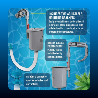 Premium Above Ground Pool Surface Skimmer