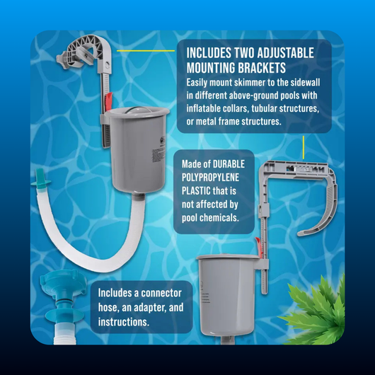 Premium Above Ground Pool Surface Skimmer
