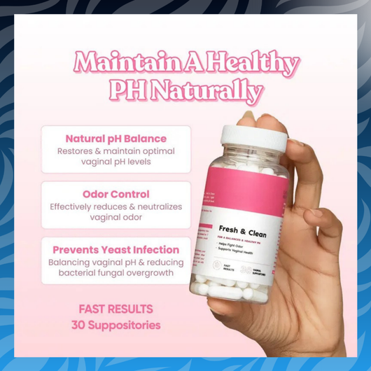 Boric Acid Balancing Vaginal Suppository