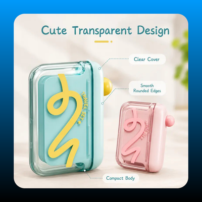 Portable Dental Floss Pick Dispenser Case