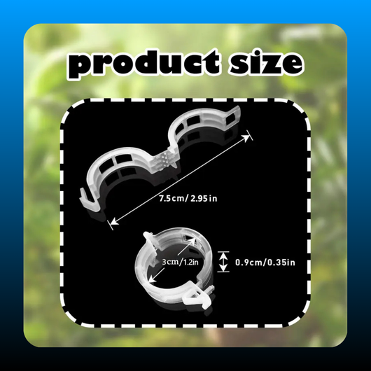Plant Support Clips (100 Counts)