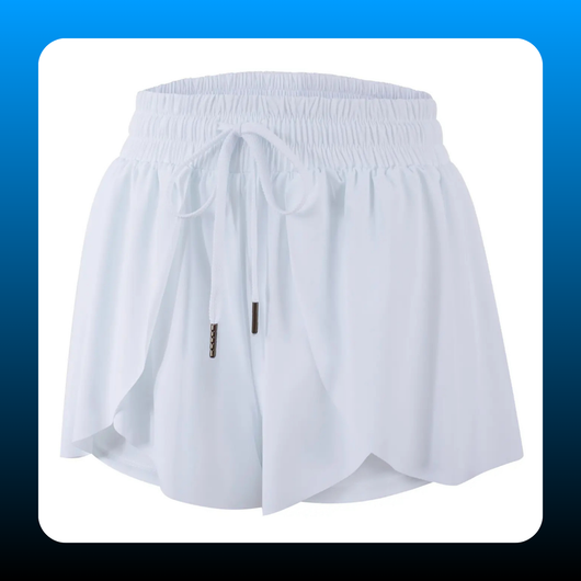 2 in 1 Flowy Running Shorts for Women