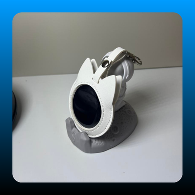 Cat-Shaped Protective Case for Badge/ID Card