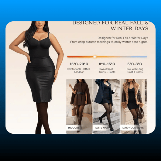 Sheer Panel Fleece Lined Tights