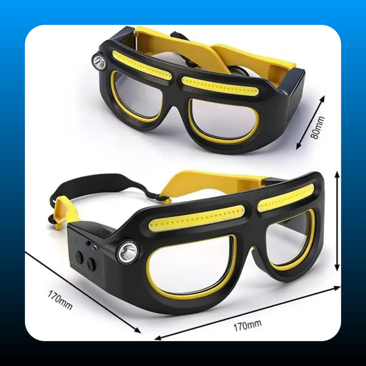 Rechargeable LED Headlamp Glasses