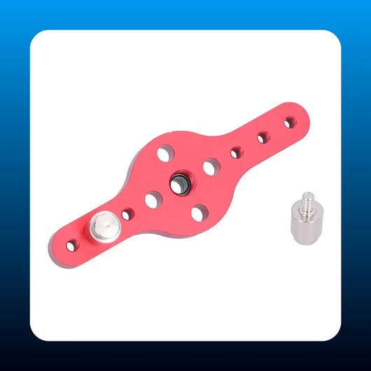 Premium Aluminium Drill Hole Guide Jig with Greenish Anti-Corrosive Paint