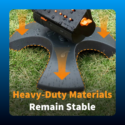 Automatic Rotating Lawn Sprinkler with Heavy Base
