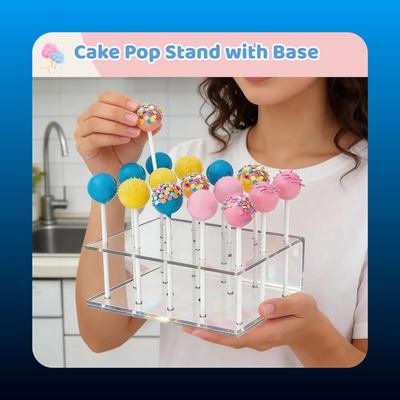 Cake Pop Cutter and Tray Set