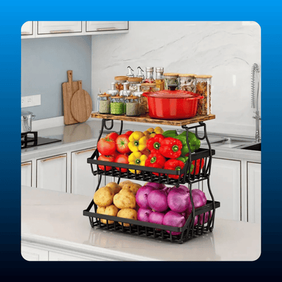 3-Tier Fruit and Vegetable Basket