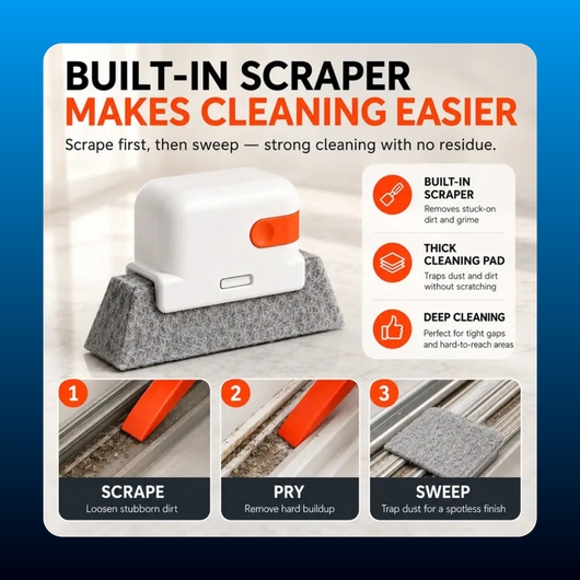 Window Track Cleaner Kit