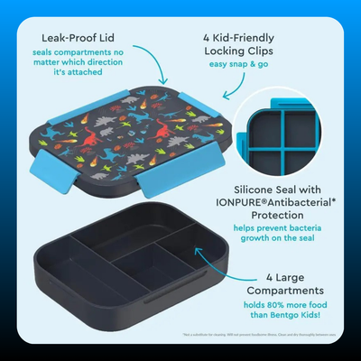 Snap & Go Portable Lunch Box for Kids