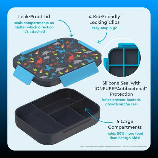 Snap & Go Portable Lunch Box for Kids