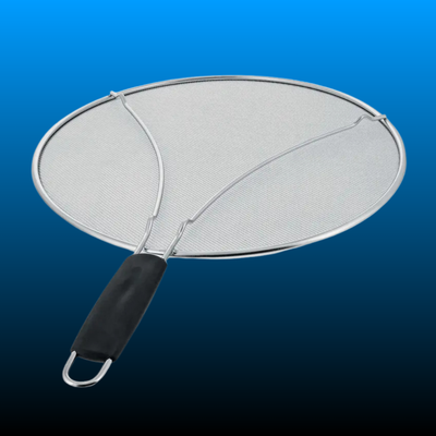 Stainless Steel Splatter Guard 13" Fine Mesh Cover