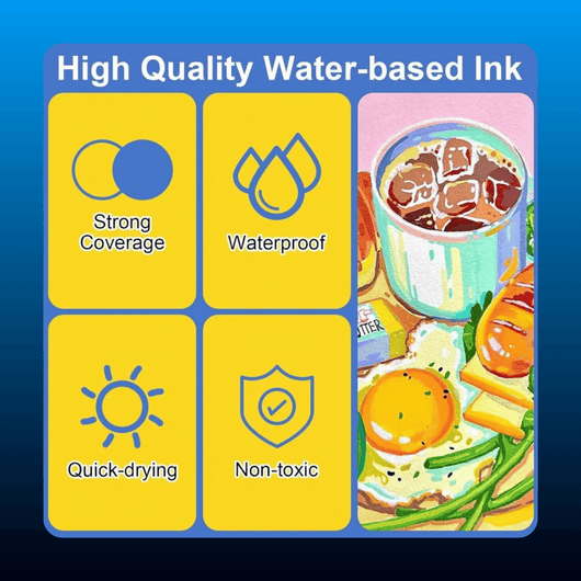 Acrylic Paint Markers (36 Colours)