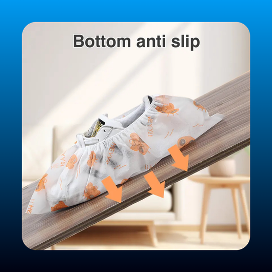 Disposable Thickened Cartoon Shoe Covers (50 Pack)