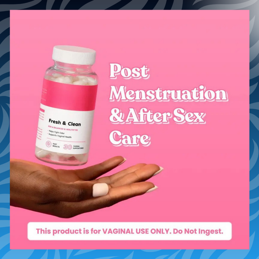 Boric Acid Balancing Vaginal Suppository