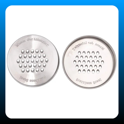 Grater / Shredder Stainless Steel Lid for Mason Jars