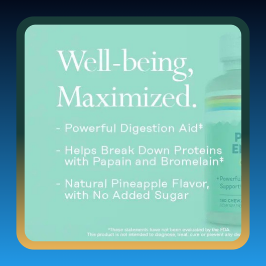 Papaya Enzyme Chewables