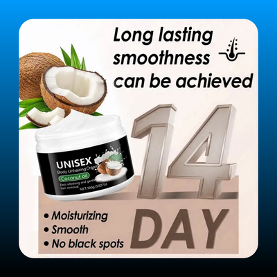 Coconut Oil Depilatory Cream 100g