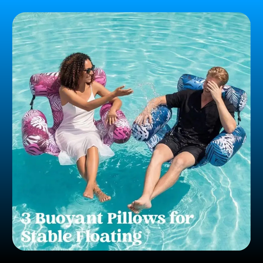 Thick Inflatable Pool Float Bed