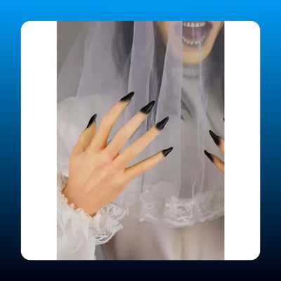 Animated Veiled Bride Ghost Prop