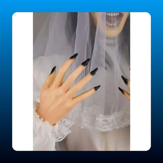 Animated Veiled Bride Ghost Prop