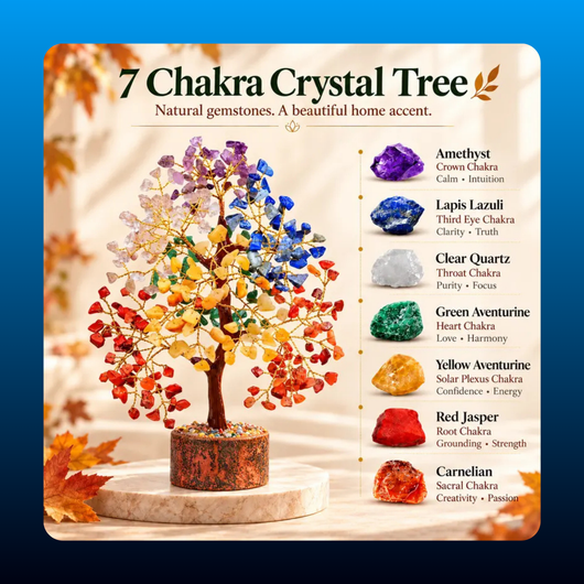 Seven Chakra Gemstone Tree