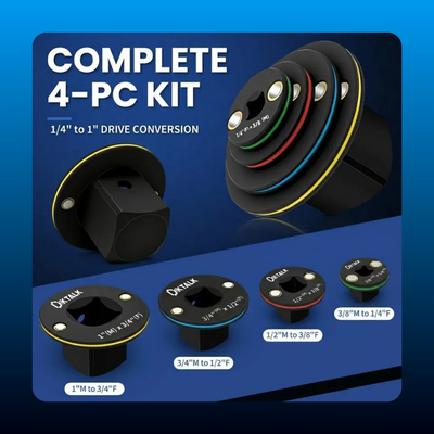 Low Profile Impact Socket Adapter Set