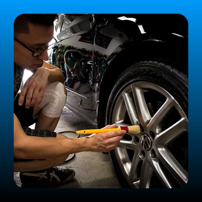 Boar's Hair Car Detailing Brush