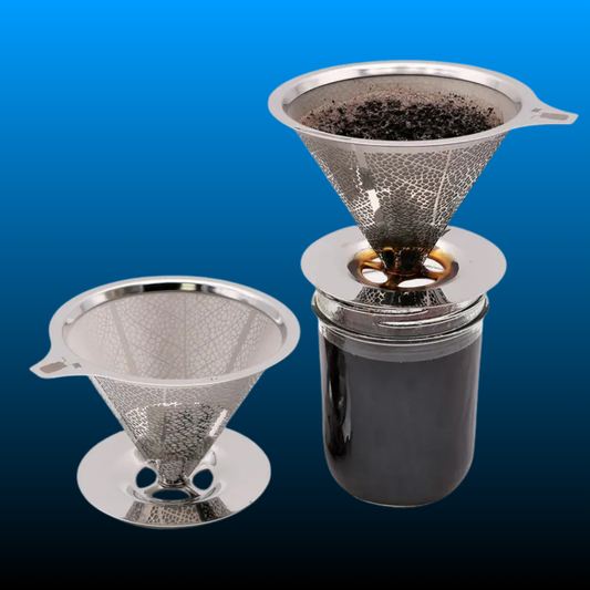 Pour Over Drip Coffee Stainless Steel Filter for Mason Jars