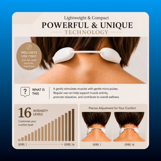 EMS Neck Stimulator with Heat