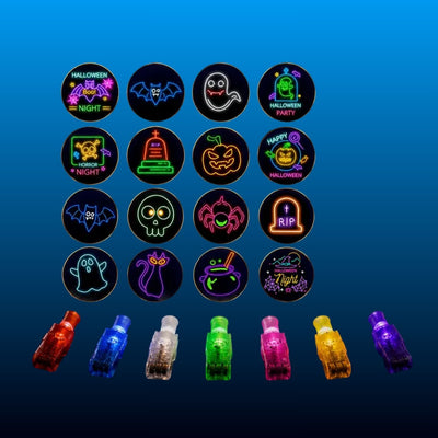 Halloween LED Finger Lights (36 Pack)
