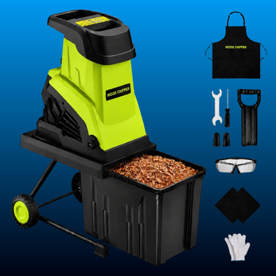 Electric Wood Chipper and Shredder