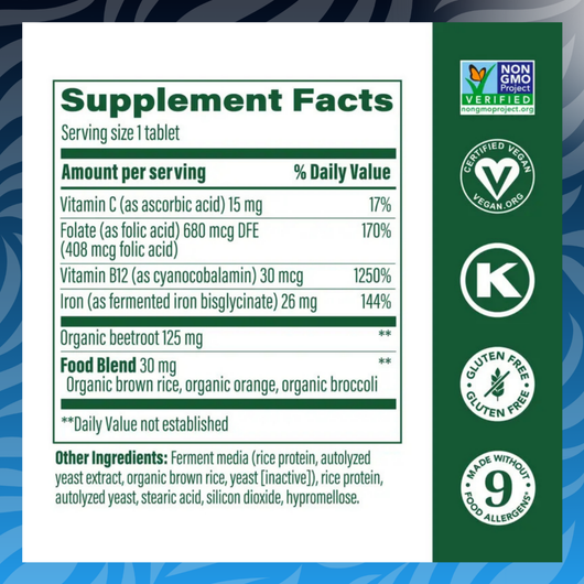 Blood Builder Iron Supplement