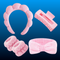 Women's Fabric Headbands Clouds Design Accessory Kit