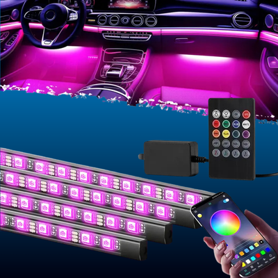 RGB Car Strobe Safety Lights with Remote