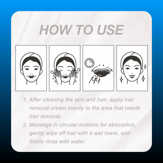 Coconut Oil Depilatory Cream 100g