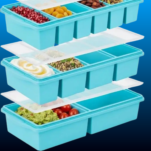 Food-Grade Silicone Freezer Containers with Lids