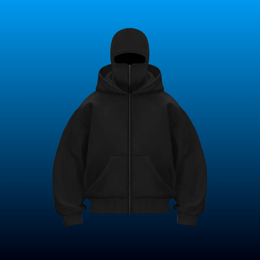 Zip Up Balaclava Hoodie