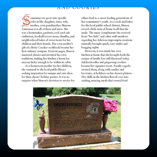 To Die For: A Cookbook of Gravestone Recipes