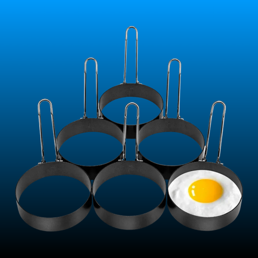 6 Pack Non-Stick Egg Rings Set