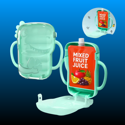 Anti-Squeeze Leak Proof Plastic Baby Pouch Holder