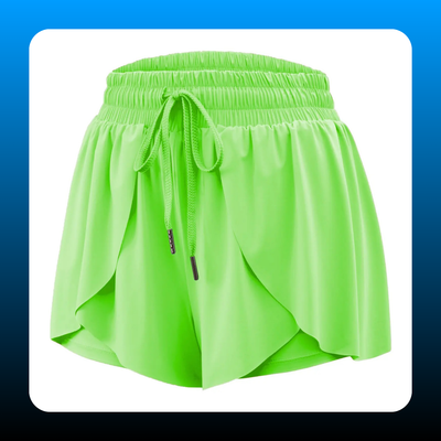 2 in 1 Flowy Running Shorts for Women